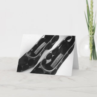 1960's Herbert Levine Heels Greeting or Note Card