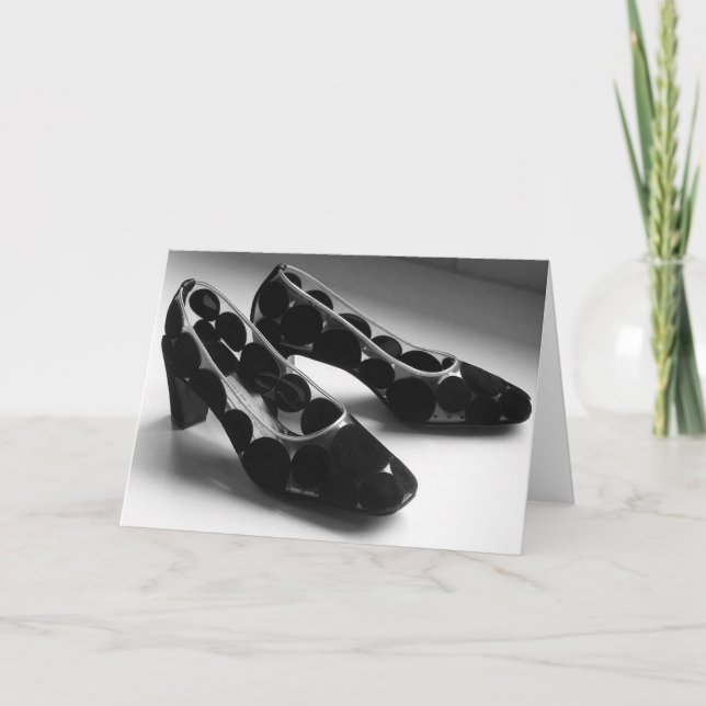 1960's Herbert Levine Heels Greeting or Note Card (Front)