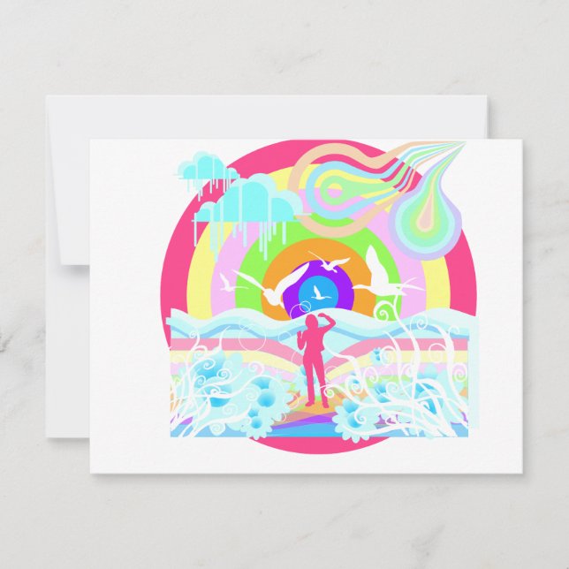 1960's Hippy Style Art (Front)
