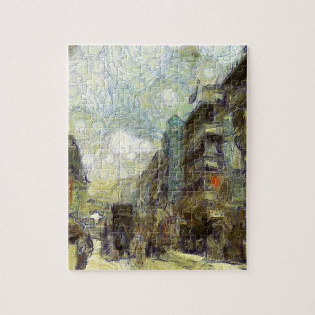 1960s Hong Kong Jigsaw Puzzle (Vertical)