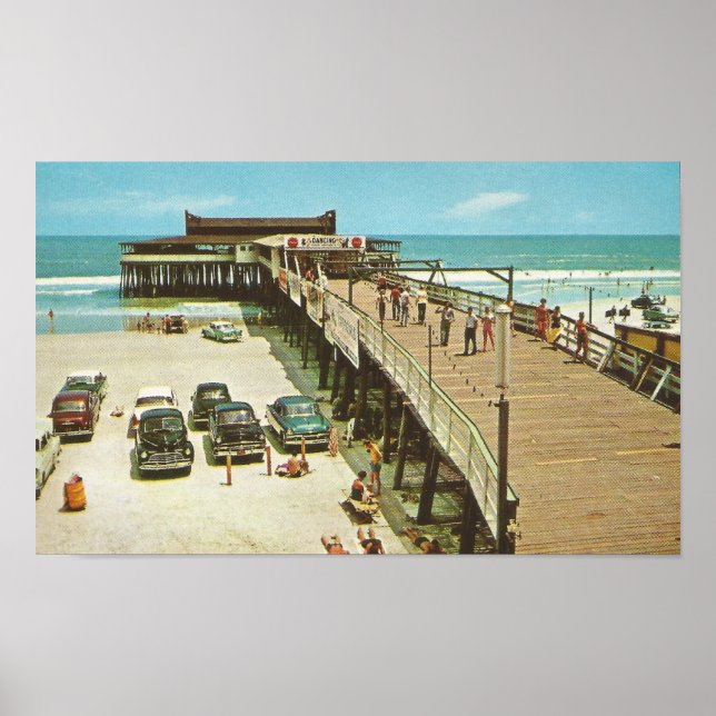 1960s Jacksonville, Florida PIER Poster (Front)