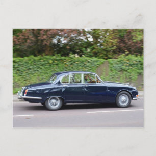 1960s Jaguar S Type Postcard
