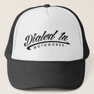 1960s Style Motorcycle Design Trucker Hat