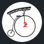 1960's The Prisoner - Number Two - Sticker<br><div class="desc">Number Two. From the1960 The Prisoner Show</div>