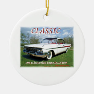 1961_Chevrolet_Impala Ceramic Ornament