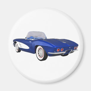 1961 Corvette C1: Blue Finish: Magnet