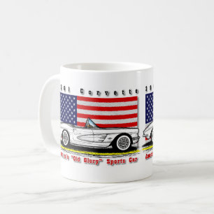 1961 Corvette Coffee Mug