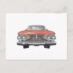 1961 Plymouth Fury Postcard