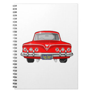 1961 Red Chevrolet Notebook