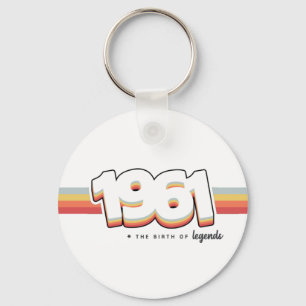 1961 The birth of legends Keychain
