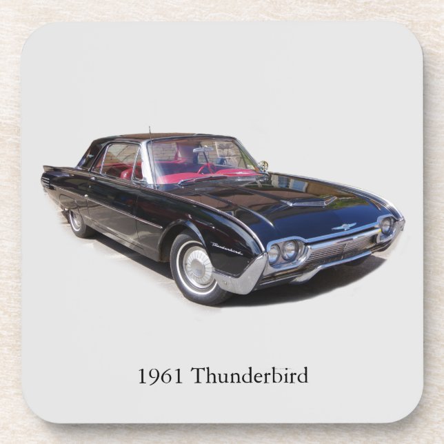 1961 Thunderbird coaster set (Front)