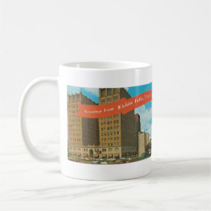1961 Wichita Falls, Texas Postcard Coffee Mug