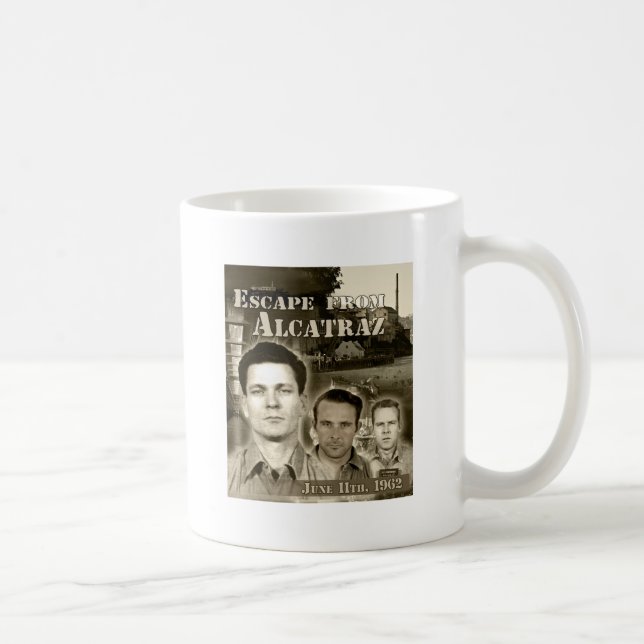 1962 Escape From Alcatraz - Morris & Anglins Coffee Mug (Right)