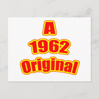 1962 Original Red Card