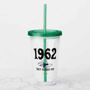 1962 They Missed One Salem Witch Halloween  Acrylic Tumbler