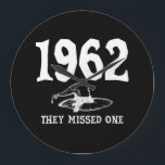 1962 They Missed One Salem Witch Halloween  Large Clock<br><div class="desc">1962 They Missed One Salem Witch Halloween</div>