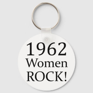 1962 Women Rock Keychain
