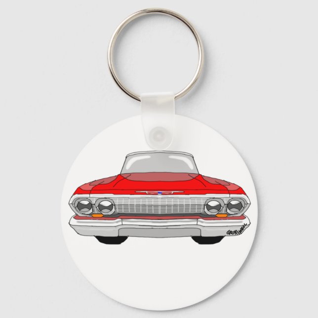 1963 Chevrolet Impala Keychain (Front)