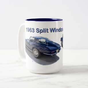 1963 Chevrolet Split Window Corvette Two-Tone Coffee Mug