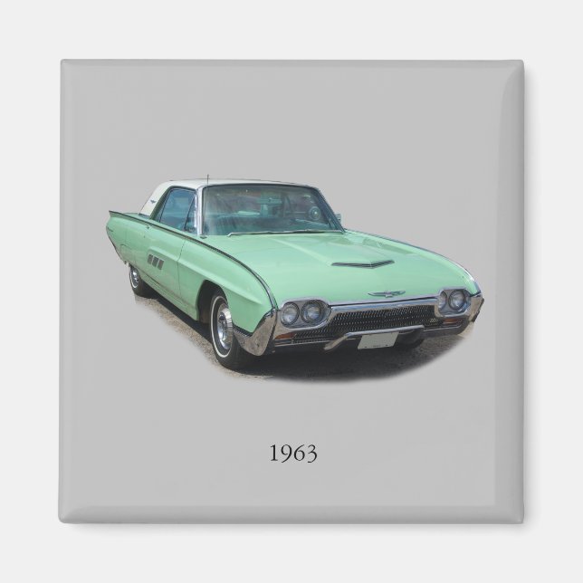 1963 classic car magnet (Front)