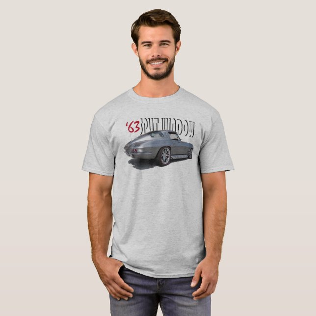 1963 Corvette "Split Window" T-Shirt (Front Full)