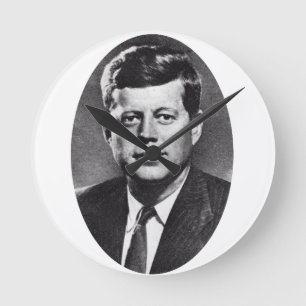 1963 In Memoriam, President Kennedy Round Clock