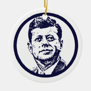 1963 JFK CERAMIC ORNAMENT
