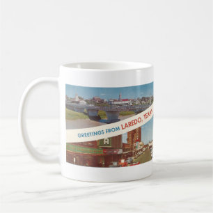1963 Laredo, TX postcard Coffee Mug