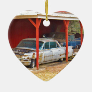 1963 Silver Sadan deville Ceramic Ornament