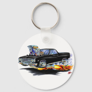 1964-65 El Camino Black Truck Keychain
