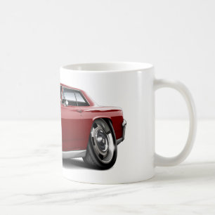 1964 Chevelle Maroon Car Coffee Mug