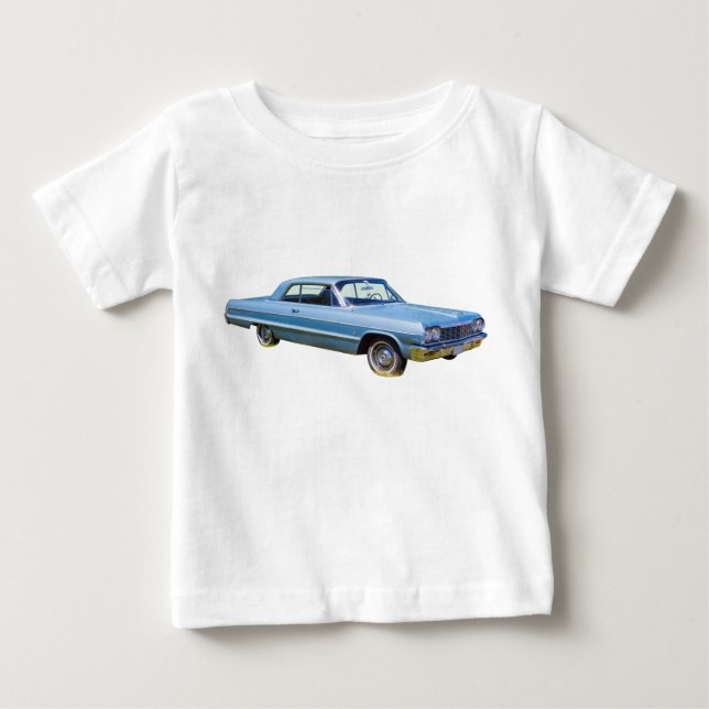 1964 Chevrolet Impala Antique Car Baby T-Shirt (Front)