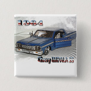 1964 Chevy IMPALA SS Button