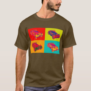 1964 Morgan Plus 4 Convertible Pop Art T-Shirt