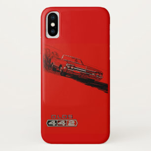 1964 Oldsmobile 442 poster reproduction. Case-Mate iPhone Case
