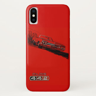 1964 Oldsmobile 442 poster reproduction. Case-Mate iPhone Case
