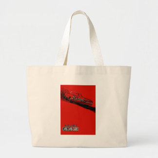 1964 Oldsmobile 442 poster reproduction Large Tote Bag