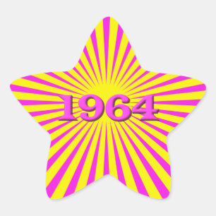 1964 STAR STICKER