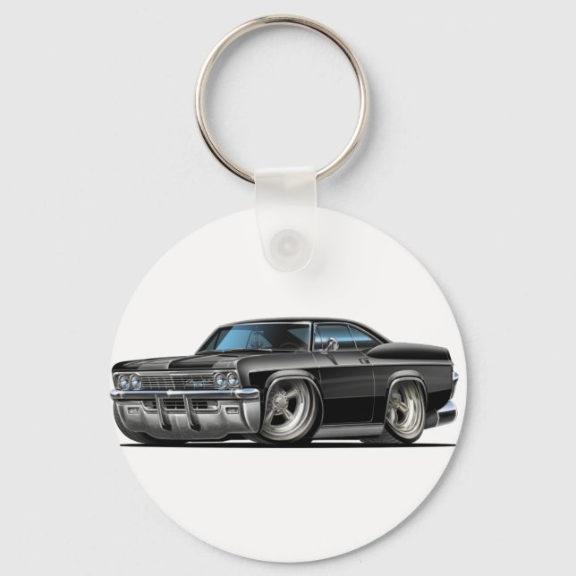 1965-66 Impala Black Car Keychain (Front)