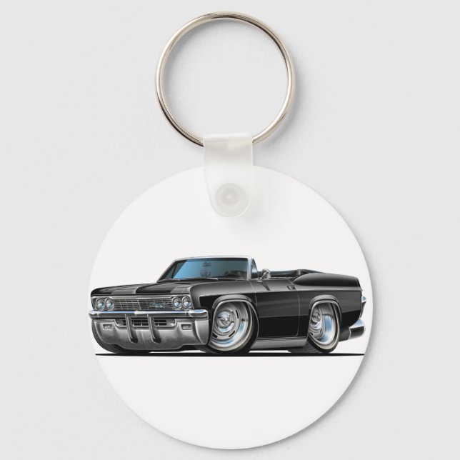 1965-66 Impala Black Convertible Keychain (Front)