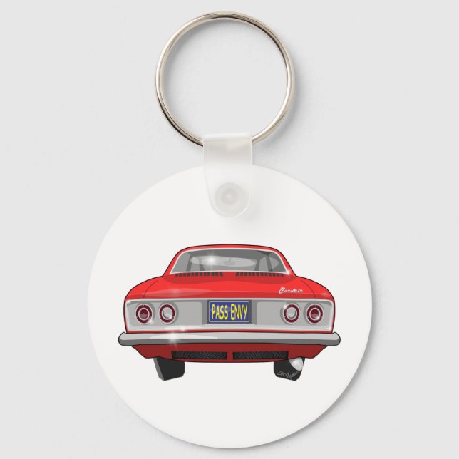 1965 Chevrolet Corvair Pass Envy Keychain (Front)