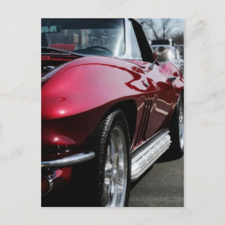 1965 Chevy Corvette Postcard