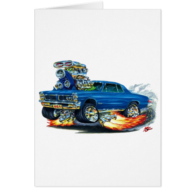 1965 GTO Blue Car (Front)