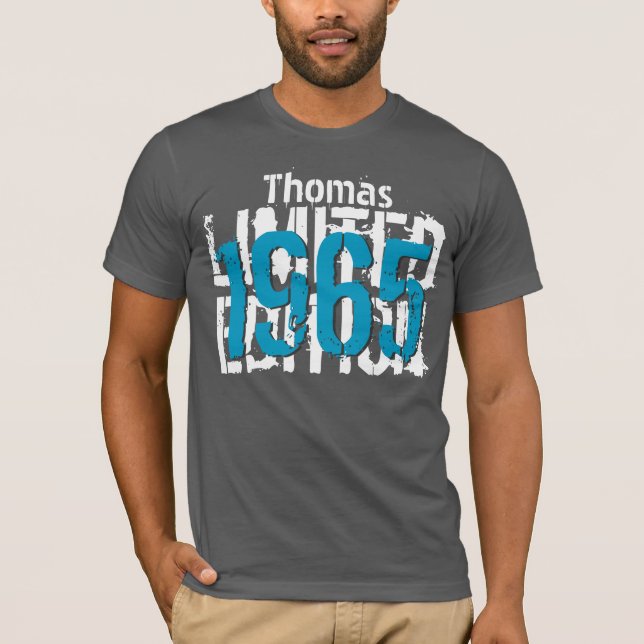1965 Limited Edition 50th Birthday Gift Tee (Front)