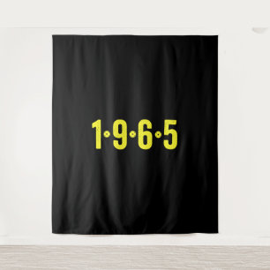 1965 Matching Retro Vintage Funny Pickleball Tapestry