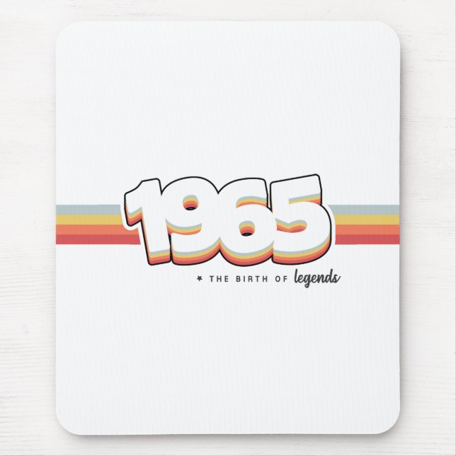 1965 The birth of legends Mouse Pad (Front)