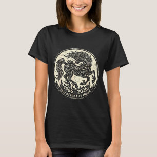 1966 2026 Year of The Fire Horse Chinese Zodiac T-Shirt