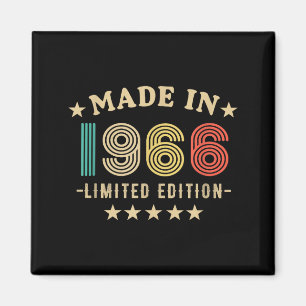 1966 60th Birthday,funny Retro 2026 Gift Him,dad,f Magnet