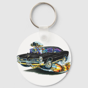 1966-67 GTO Black Car Keychain