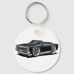1966/67 GTO Black Convertible Keychain